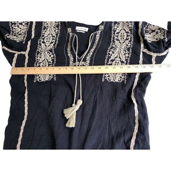 Isabel Marant Etoile Embroidered Boho Wide Sleeve Top Size 36 - Picture 7 of 10